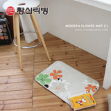 韩国进口厨房地垫进门客厅长条门垫卫浴卧室卫生间吸水防滑垫