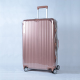 新款玫瑰金拉杆箱全透明箱套保护套无需脱卸旅行箱套行李箱保护套