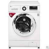 LG WD-T12412DG 8公斤全自动DD变频滚筒洗衣机 智能1200转