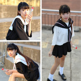 新款甜美学院风女生短裙校服套装日式班服定做水手服学生制服