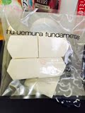 日本代购 Shu-uemura/植村秀五角海绵 化妆海绵 4个装  推荐现货