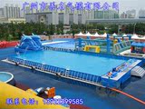大型支架游泳池超大儿童成人水池移动水上乐园拆装式框架游泳池