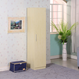 定制家用衣服柜子创意简易单门柜宜家卧室衣橱组装儿童衣柜可加锁