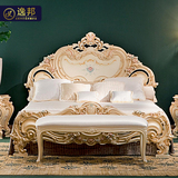 逸邦家具全实木床 欧式床奢华双人床 1.5米1.8王子床婚床豪华床