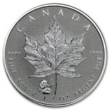 加拿大2016 枫叶 Privy 熊猫密印 1盎司 银币 限量 现货