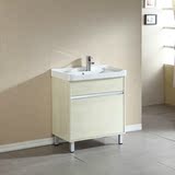 东鹏橡木超深洗衣盆浴室柜组合陶瓷带搓板槽阳台实木洗衣柜