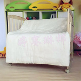 幼儿园被子三件套 婴儿宝宝床棉被 儿童全棉冬被+ 床垫 +枕头