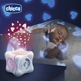 智高彩虹夜灯旋转宝宝安抚睡眠发光玩具儿童4种投影灯7音乐32色彩