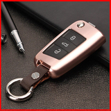 大众汽车钥匙包适用于凌渡高尔夫7斯柯达全新明锐车遥控钥匙套壳