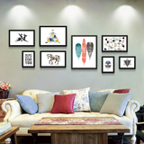 北欧艺术相框创意装饰画个性现代简约客厅卧室相框组合沙发背景墙