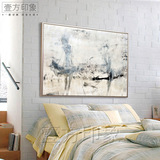 卧室床头抽象人物艺术画北欧风格过道巨幅挂画现代简约客厅装饰画
