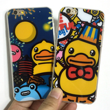 iphone6S手机壳苹果六6plus软壳5SE小黄鸭6SP卡通大黄鸭可爱创意