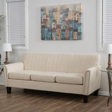 美式特价新款亚麻布艺沙发北欧风格组装三人位沙发小户型简约客厅