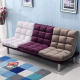 简易布艺折叠沙发床1.8 小户型多功能单人懒人沙发床两用 小沙发