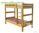 实木上下床双层床松木床员工床双人床学生床宿舍床上下铺北京送货