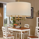 美式乡村全铜吊灯欧式客厅卧室餐厅复古铜灯现代简约创意个性吊灯