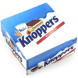 荷兰进口德国knoppers礼盒装威化饼干24小包600g榛子牛奶夹心零食