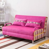 简伊多功能可折叠沙发床1.5米/1.8米小户型单人懒人布艺沙发组合