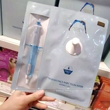 韩国代购OOZOO皮肤复活草酵母水光精华针剂面膜 蓝色款五片包邮