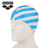 arena泳帽 专业防护耳游泳帽 硅胶泳帽 正品护耳