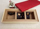 茶叶木盒定做木盒 长方形桌面收纳盒 糖果食品盒 杂物盒 零食木盒