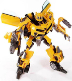 包邮变形金刚4大黄蜂机器人玩具儿童男孩汽车人拼装模型电动声光