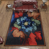 羊毛地毯 欧式现代美式沙发家用地毯客厅茶几卧室手工 毛混地毯