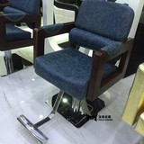 可放倒美发椅 新款美发椅子 发廊理发椅子高档欧式剪发椅子