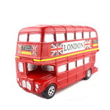 儿童存钱罐汽车储蓄罐英国伦敦双层巴士模型存钱罐创意礼物