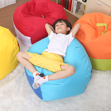 小童懒人沙发榻榻米豆袋单人小沙发创意儿童房坐垫宝宝小凳子布艺