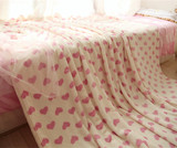 夏季韩国珊瑚绒毯子办公室可爱午睡毯加厚空调毯子学生儿童盖毯