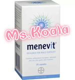 澳洲直邮-Menevit男性爱乐维elevit备孕营养素提高精子质量30粒