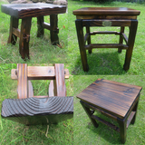 特价包邮户外实木碳化小板凳换鞋凳儿童小凳子实木方凳矮凳子餐凳