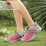Camel/骆驼女鞋 休闲系带网面户外女鞋 舒适运动鞋打球跑步鞋单鞋