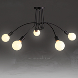 创意个性吸顶灯北欧美式复古工业风简约LED异形客厅卧室儿童房灯