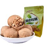 新疆特产 纸皮核桃零食干果坚果手剥薄壳特级核桃仁原味500g