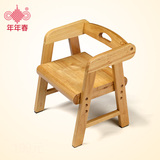 幼儿园实木椅宝宝靠背椅幼儿安全小椅子小凳子儿童椅小板凳可升降
