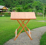 楠竹折叠桌子小方桌折叠餐桌圆桌家用竹制学习桌茶几打牌桌 实木