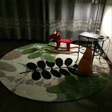 可水洗地毯可爱儿童房地毯卡通手工腈纶制队长米字旗地毯可定制