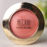 美国代购 Milani Baked Powder Blush烘焙腮红五花肉平价带刷子