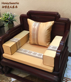 红木沙发垫四季 简约现代通用高密度海绵椅子坐垫 餐椅实木椅垫