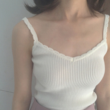 韩国ulzzang夏季女装显瘦小性感针织吊带小背心打底外穿短款上衣