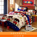 韩版珊瑚绒四件套加厚冬季1.8米床卡通法莱绒 法兰绒四件套床单式