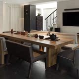 简约现代实木长方形 客厅茶几 茶桌大小户型创意沙发桌椅组合家具