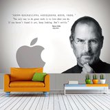 Steve Jobs乔布斯壁纸IT科技公司励志墙纸苹果电脑手机体验店壁画