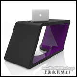 新款现代简约个性创意彩色烤漆办公桌电脑桌经理桌 可定制定做