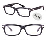 TOMFORD汤姆福特板材方扁形商务眼镜架TF5146男女平光近视眼镜框