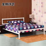 特价双人床单人床铁艺床铁床架 白色公主儿童床包邮1.2 1.5 1.8米