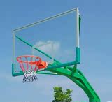 【铝合金包边】特价篮板 户外标准钢化玻璃篮球板/室外篮球架篮板