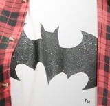 【独家】王青冯建宇同款Batman蝙蝠侠夏季纯棉短袖青宇同款t恤